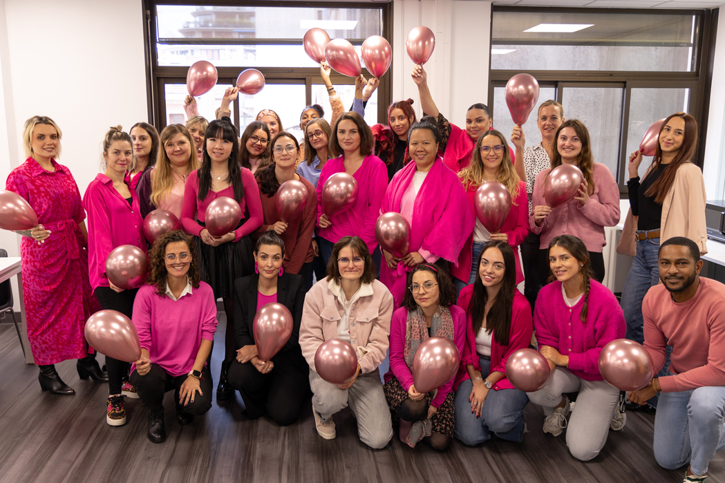 Icademie s'engage pour Octobre rose